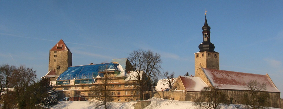 Burg Querfurt Winter