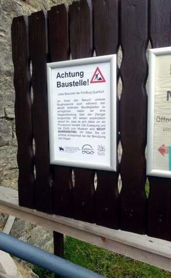 Querfurter Burg Ausgrabungen